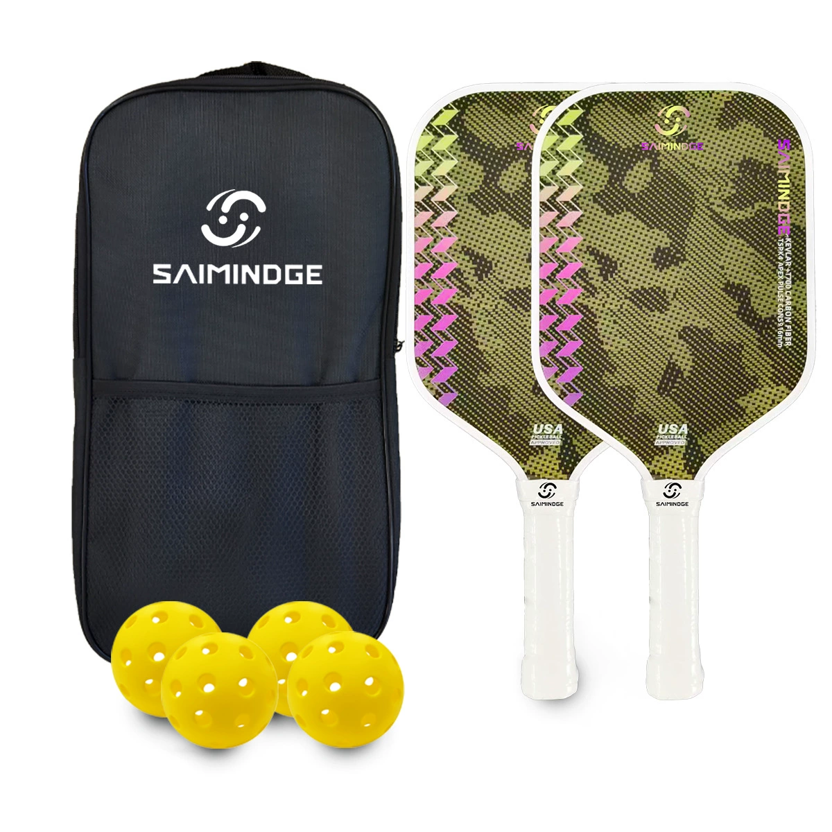 Raw Carbon Fiber Pickleball Paddles — custom pickleball paddle manufacturing